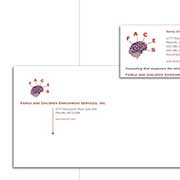 Family and Children Enrichment Services stationery